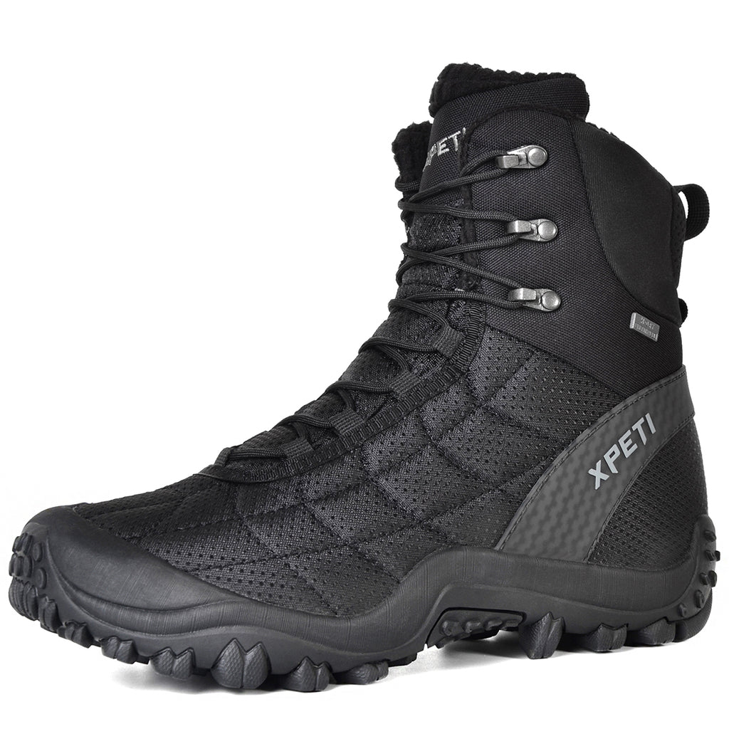 XPETI Men's Crest Thermo Waterproof Hiking Winter Boots