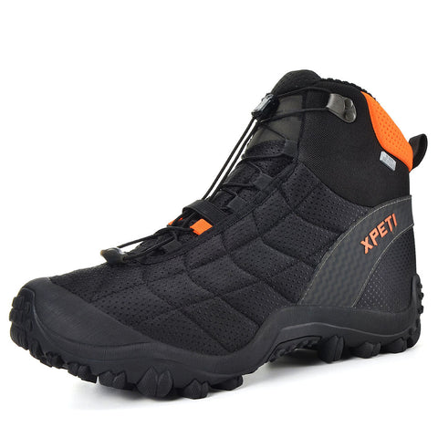 XPETI Men's CREST EVO Thermo Waterproof Hiking Snow Winter Boots