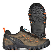 XPETI Men's Pathfinder Low Stretch Waterproof Mountain Climbing Footwear Hiking Shoes