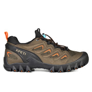 XPETI Men's Pathfinder Low Stretch Waterproof Mountain Climbing Footwear Hiking Shoes