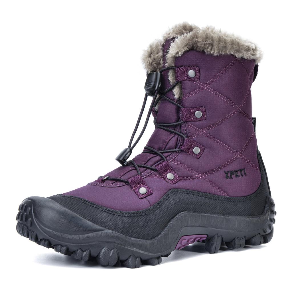 XPETI Women's Nora Ⅱ Waterproof Snow Winter Hiking Boots